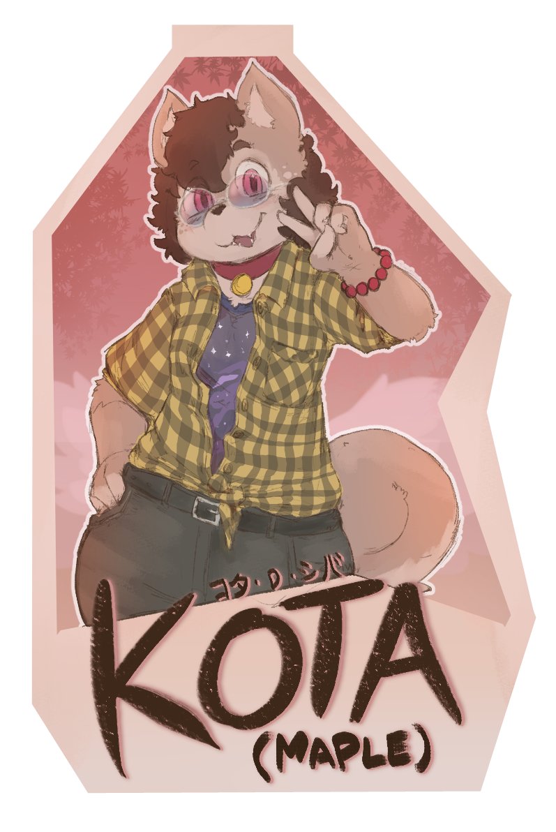 RedPanderButt's tweet photo. should also introduce my new second sona, Kota! first 2 drawings are by me, the other 2 are an awesome Anon friend :D https://t.co/QAZ0bEaJ9m