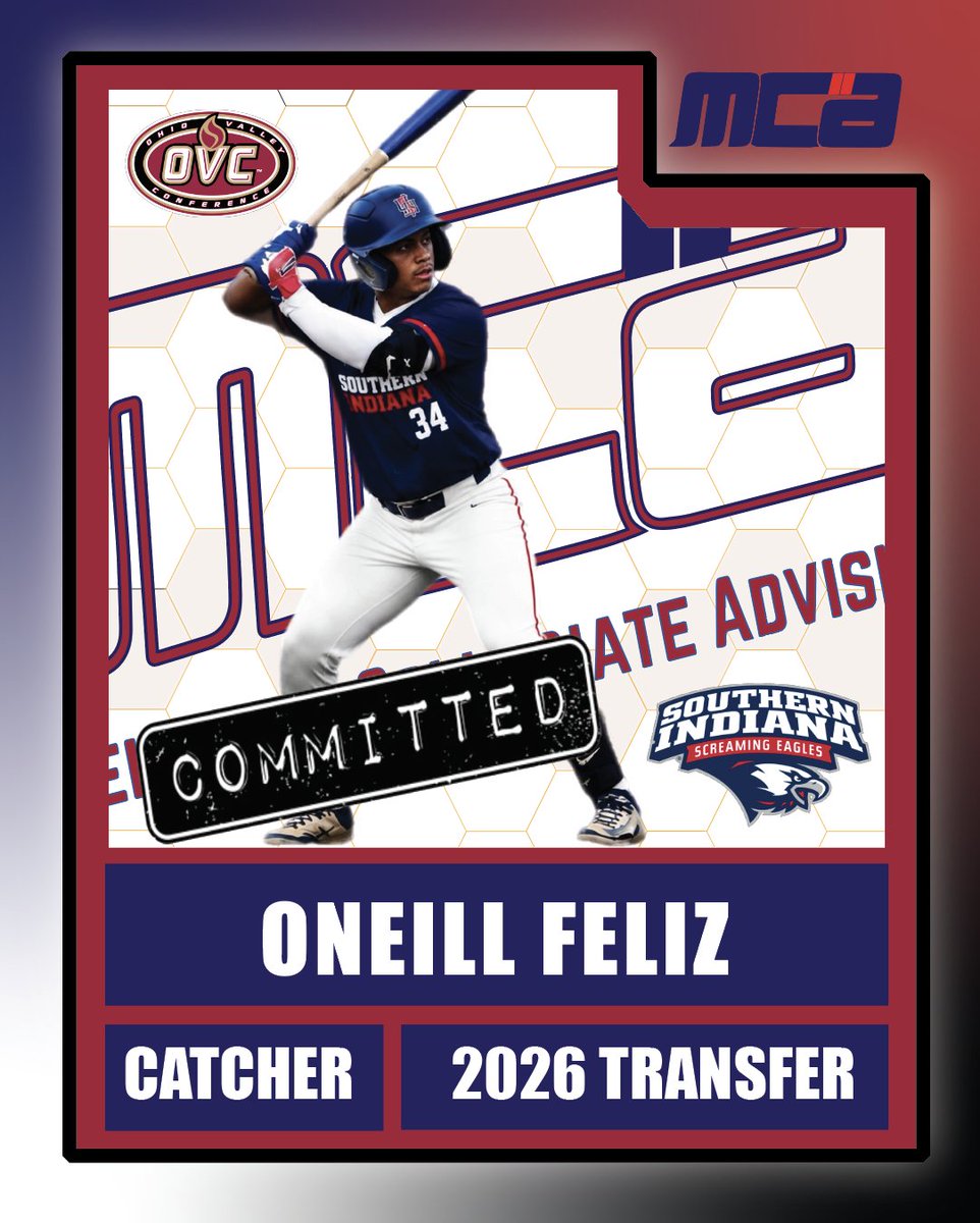 MelendezCollAdv's tweet photo. 🚨 **COMMITTED. READY. NEXT CHAPTER.** 🚨

Another door has opened.

After putting in the work, trusting the process, and making the most of his opportunity, Oneill Feliz has officially committed to University of Southern Indiana to continue his academic and baseball career.

The transfer journey isn't easy. It demands resilience, patience, and the confidence to keep moving forward when the path isn't always clear. Oneill embraced every challenge and earned the opportunity to compete at the next level.

We're proud to have been part of your journey and can't wait to see the impact you'll make in Evansville.

Congratulations, Oneill! Your next chapter starts now. ⚾️🔥

#Committed #TransferSuccess #MCAFamily #CollegeBaseball #NCAA #BaseballRecruiting #MelendezCollegiateAdvising #YourFutureIsOurFocus #BeThe7Percent
