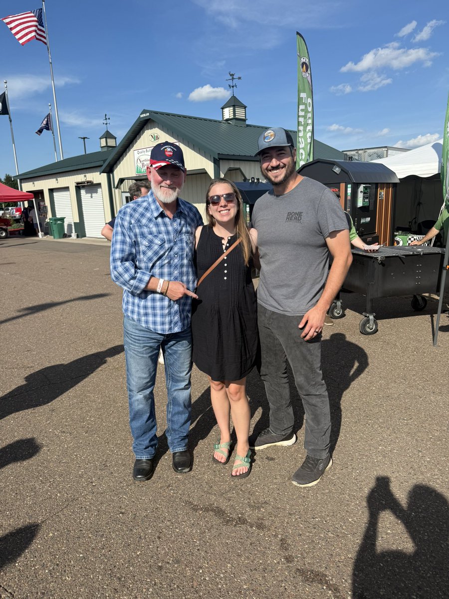 derrickvanorden's tweet photo. Northern Wisconsin State Fair. 

Can’t get more America than this. 

I am so proud of my neighbors and our Country! https://t.co/cRZIatYJo8