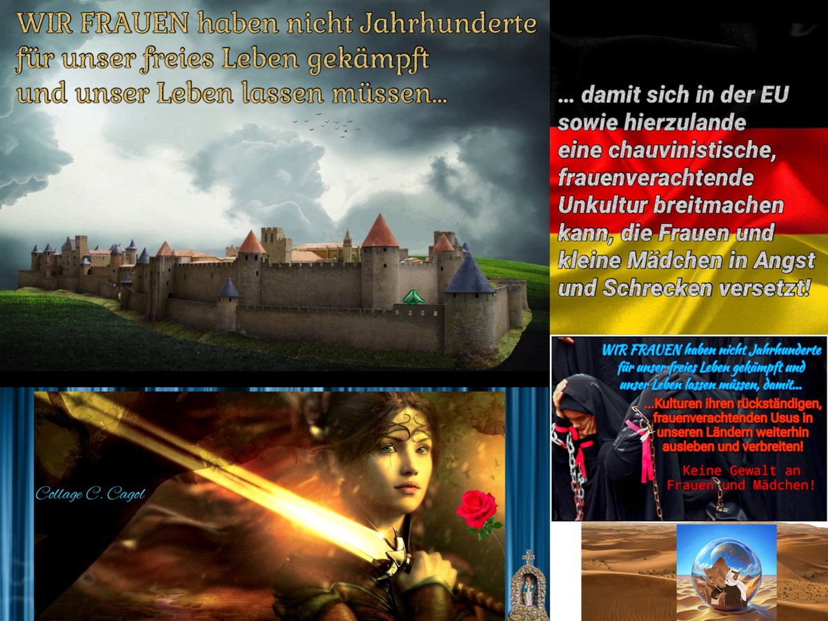 cagol_cornelia's tweet photo. @realMaalouf Rückständige, chauvinistische, Frauen verachtende Brutalos!

In unseren Ländern mussten unsere Frauen sich nicht verhüllen! https://t.co/YLwh8kbkm5