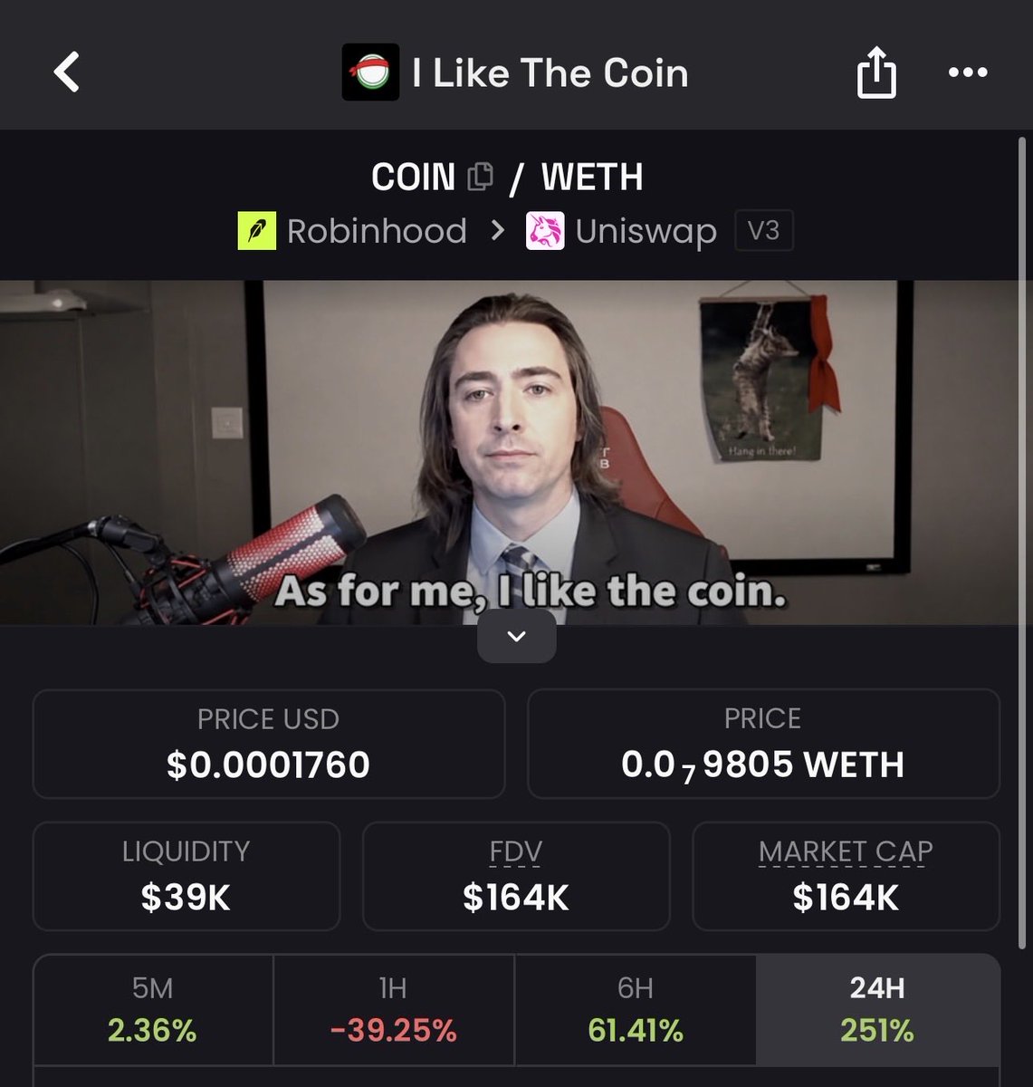 Richie__nerd's tweet photo. good level to buy back 

i like the coin 

ca : 0x63519Eb1B67b86125837345f6e7251bB8CF47d54 https://t.co/d01DdXARXI