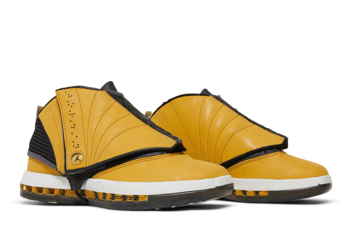houseofheat's tweet photo. BREAKING: Air Jordan 16 "Ginger" RETURNS Summer 2027! 💛 https://t.co/mk2JqCAmuc