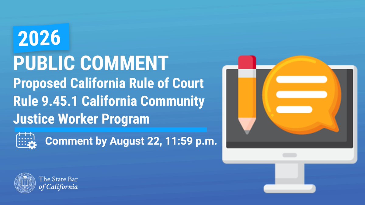 State Bar of California tweet media