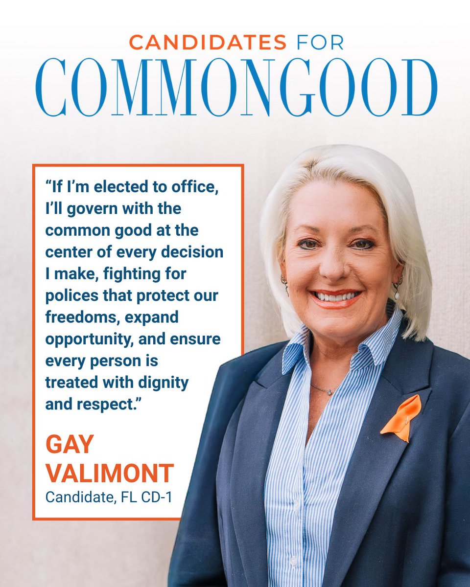 gayvalimont's tweet photo. As an official Candidate for the Common Good, I am committed to using the common good as a guiding principle in how I will govern, what policies I advocate for, and the ways I interact with voters and other candidates for office. 

I believe government should work for all of us, not just the wealthy and well-connected, and I’ll always lead with compassion, equality, and a commitment to building stronger communities together. #GayForCongress