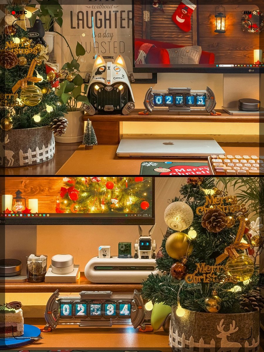 Anna_Miy_'s tweet photo. Christmas vibes hit different with warm cocoa, twinkly lights and cozy moments with loved ones! Wishing you all a merry, magical holiday season! https://t.co/UZsrquqlDv