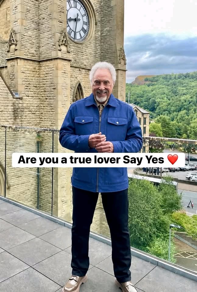 tom Jones tweet media