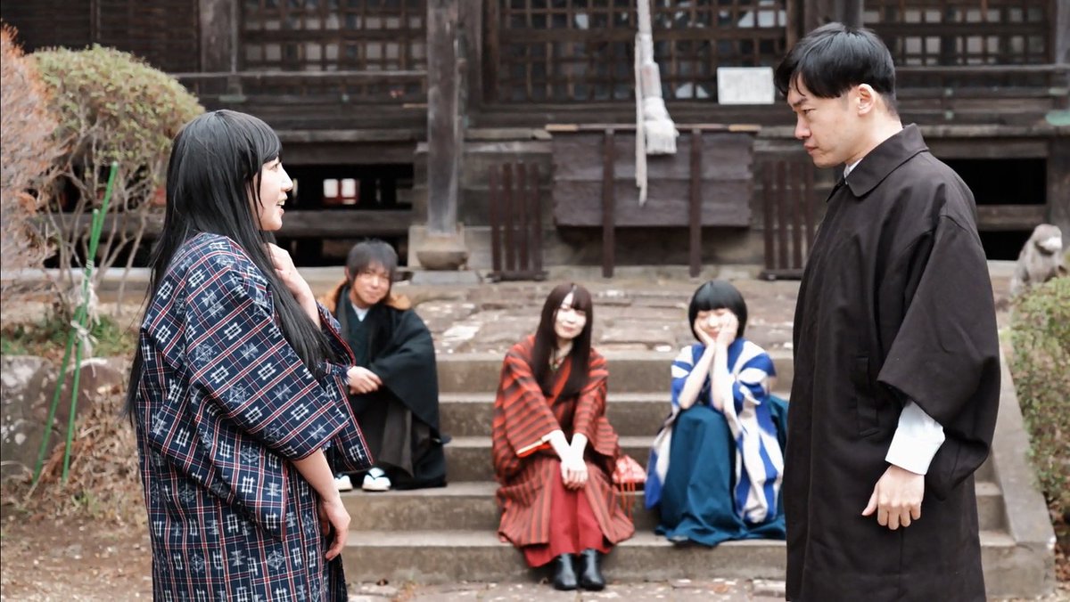 100knw's tweet photo. 映画制作団体【百鬼夜行の幻想鏡】が総力を上げて制作した、長編ホラーミステリー映画【其のもの古道に潛む】が、遂に！

２０２６年７月１２日（日曜日）通常版と英語字幕版、同時公開決定！

時は大正十四年。竹林の古道で起こる連続辻斬り事件に怯える人々と、事件の真相に迫る！ https://t.co/RbG5wtw9DF