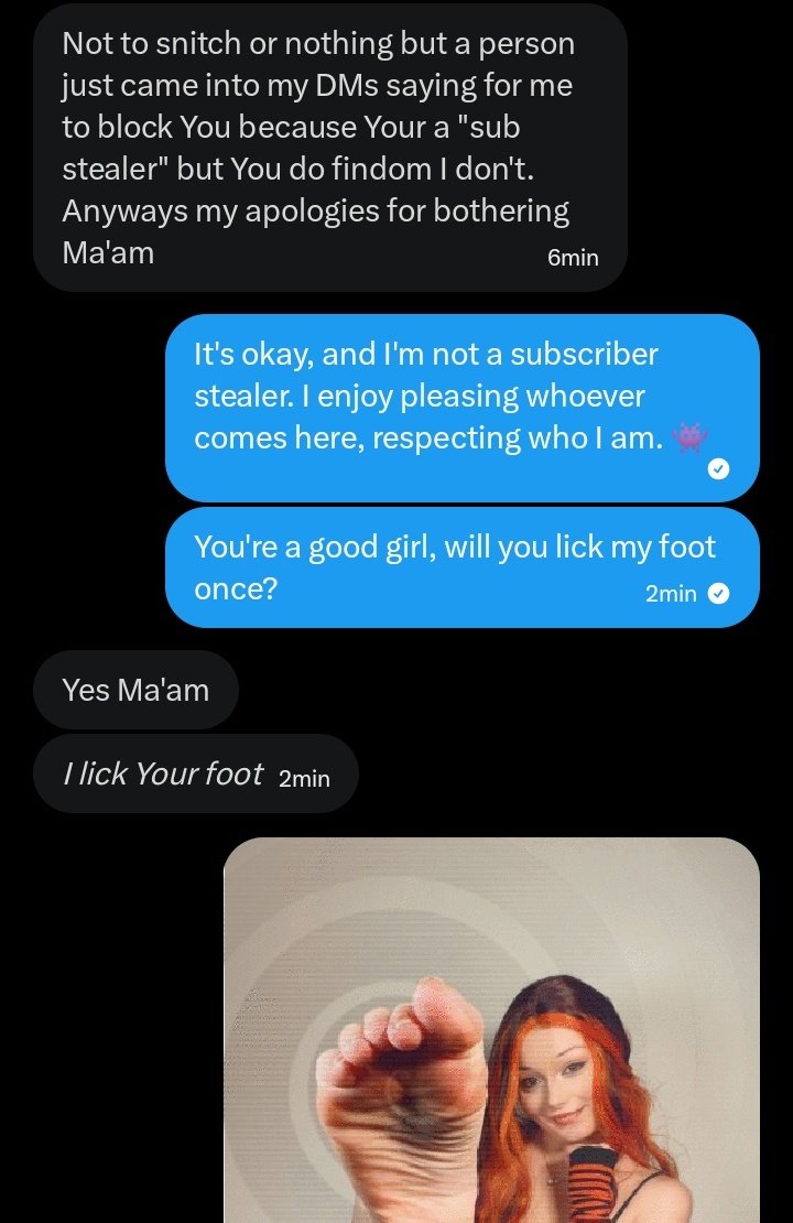 HypnoMadnes's tweet photo. If I ever break someone, know that I'm just providing a service. 

I'm out if a betadom belonged to her and she gets angry because someone is doing what she likes ~ she can always join in and enjoy the moment. 

It's an app for masturbation, don't get mad. 😂👾🌀 https://t.co/PmD23ts1mv