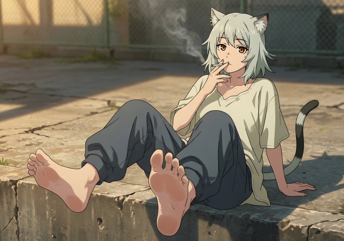 OnlyAnimesFeet's tweet photo. Yani Neko

~ おい、何見てるんだ？~

ヤニネコにどう答えますか？

#feet https://t.co/AptnTBFhfJ