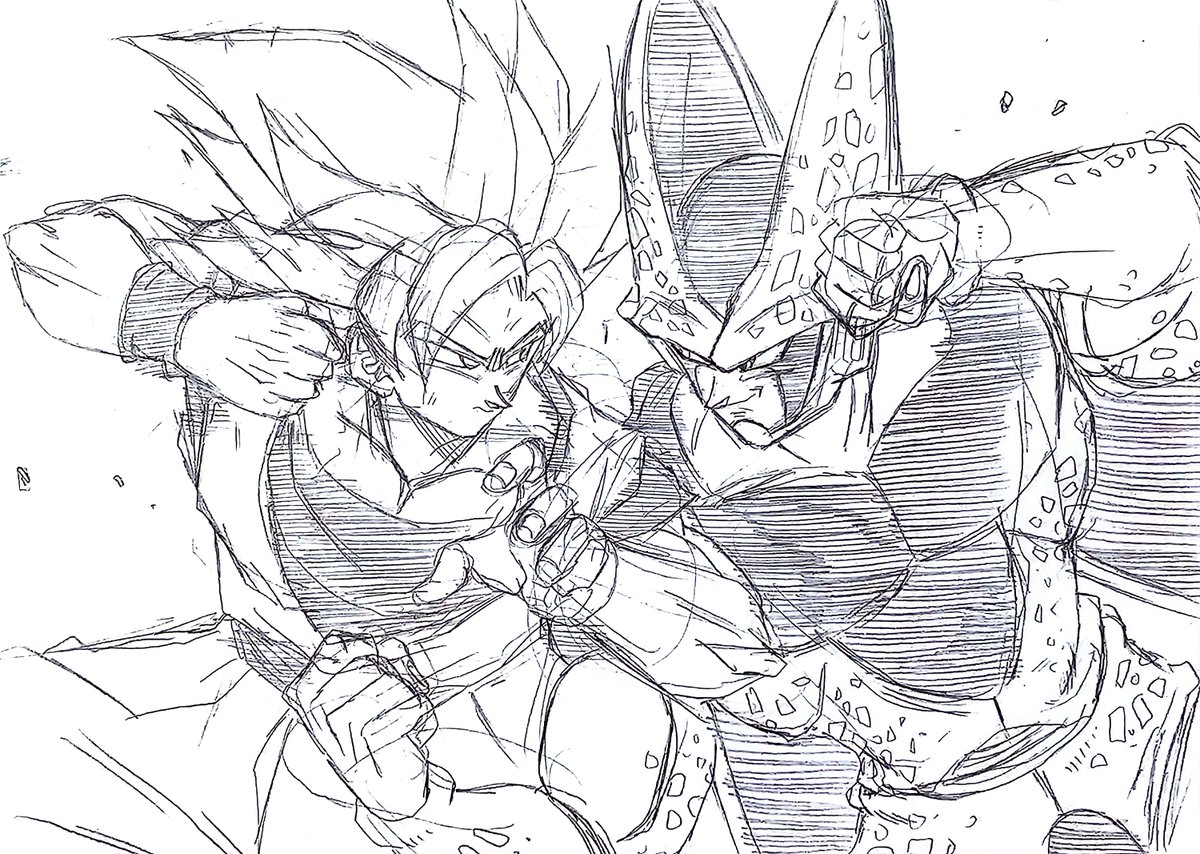 FerRSaiyajin's tweet photo. Goku vs Cell
.
.
#dragonball https://t.co/GigCTn6lCM
