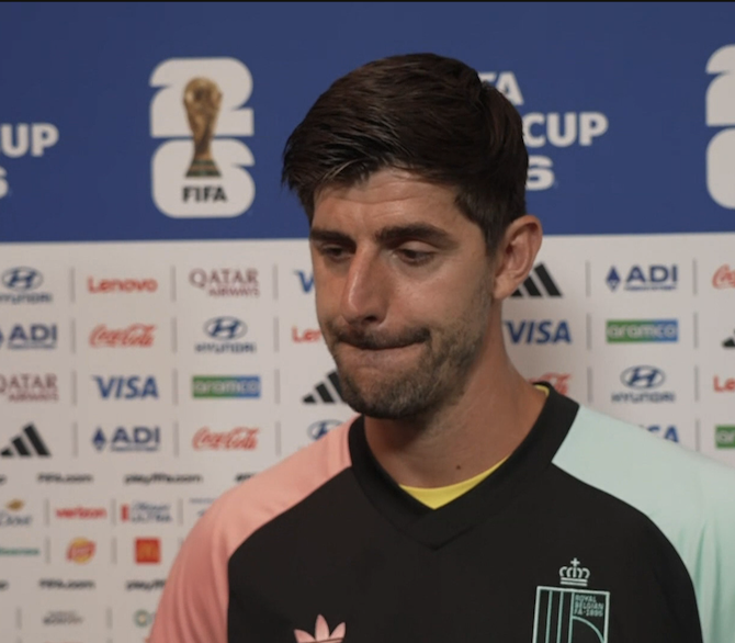 TouchlineX's tweet photo. 🚨🗣️ 𝗡𝗘𝗪: Courtois: "Senne Lammens is a fantastic goalkeeper with a bright future. This moment will make him stronger." https://t.co/t5J1XWqSDQ