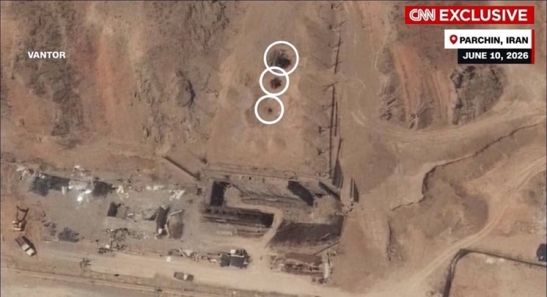 ShaykhSulaiman's tweet photo. JUST IN: SATELLITE INAGES SHOW IRAN HAS BEGAN REBUILDING THE TALAQAN-2 NUCLEAR SITE IN PARCHIN https://t.co/0gggEeycUG