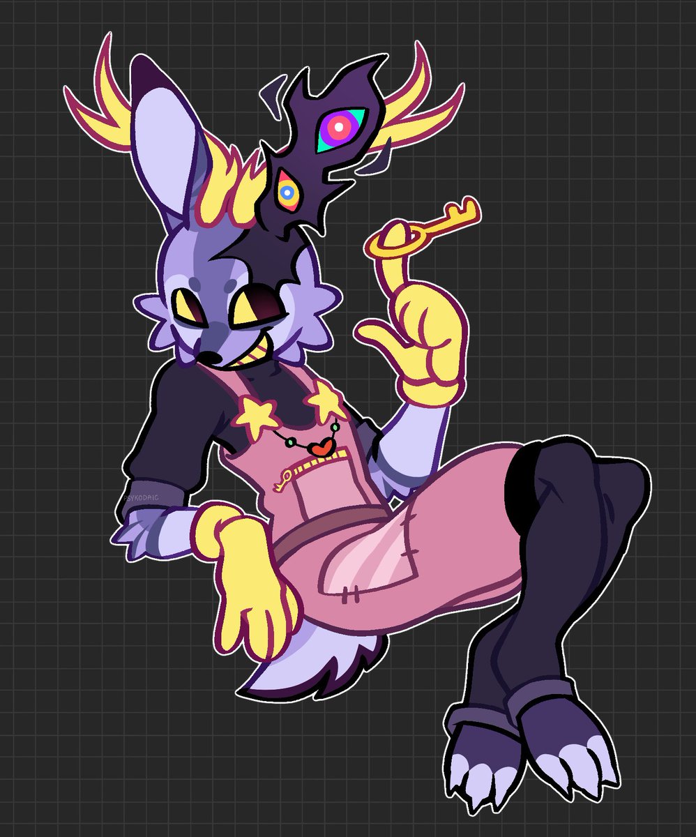 Psykodaic's tweet photo. Revenge for BUSTERSW0RD on AF!
#artfight2026ㅤ https://t.co/txKTIFU8HU