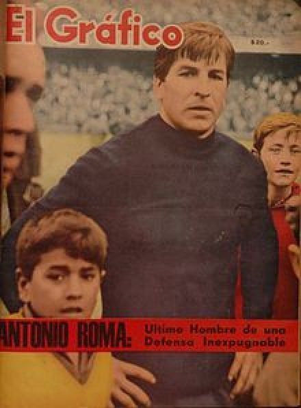 marto_m3's tweet photo. Hoy hace 94 años (13/07/1932) nacía 🇦🇷ANTONIO ROMA (✝️80 años). Arquero.
En #Boca (1960-1972) Jugo 331 Partidos Oficiales (G176-E98-P57), Goles 539/292 y Gano 6 Titulos.
13° jugador con mas partidos en Boca.
#CumpleMarto #ExBoca https://t.co/O1SYQ1Upaz
