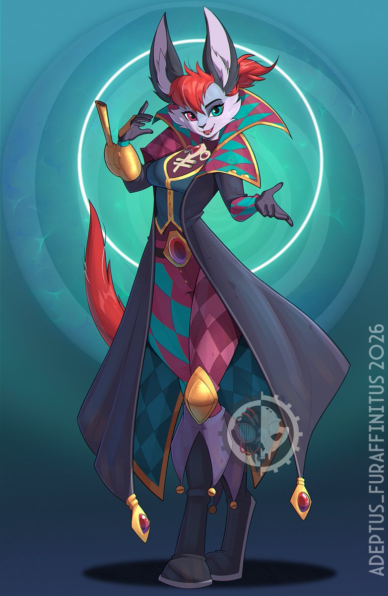 Furaffinitus's tweet photo. Adopt Auction [Harlequin]
SB: 85$
MI: 5$
AB: 150$
AB1: 200$ [Additional custom outfit]
===========
>Please reply to the previous bidder
>Auction ends 24 hours after last bid
>Check FA before bidding, link in comms

Base by
@campos_art

#Adopt #Furry #Anthro #warhammer40k https://t.co/cFMG5D04Pf