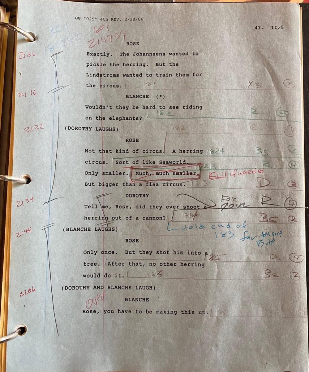 mmoodyjazz's tweet photo. I wish ya’ll would STOP with this lie. On a scripted sitcom with brilliant writers, that dialogue was in fact scripted! Enough!! https://t.co/5IEnHaEEhL