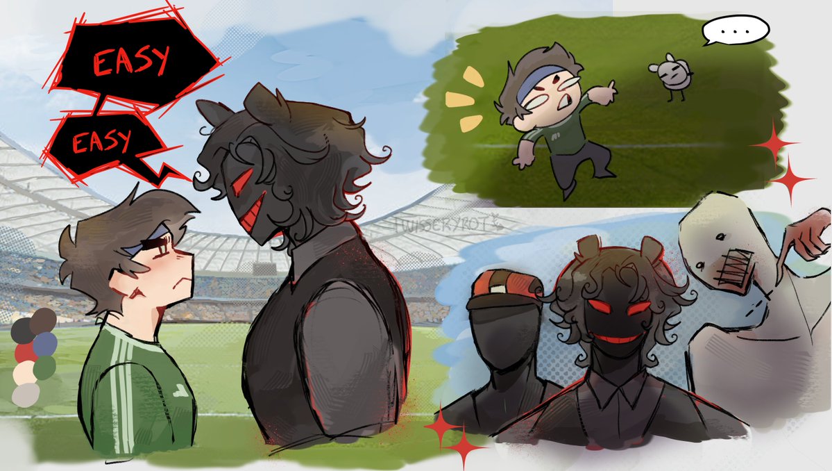 wisseryrot's tweet photo. Que se repita el fuchibolo⚽️

#qsmp2 #qsmp2fanart #roierfanart https://t.co/NNwDV3YveD