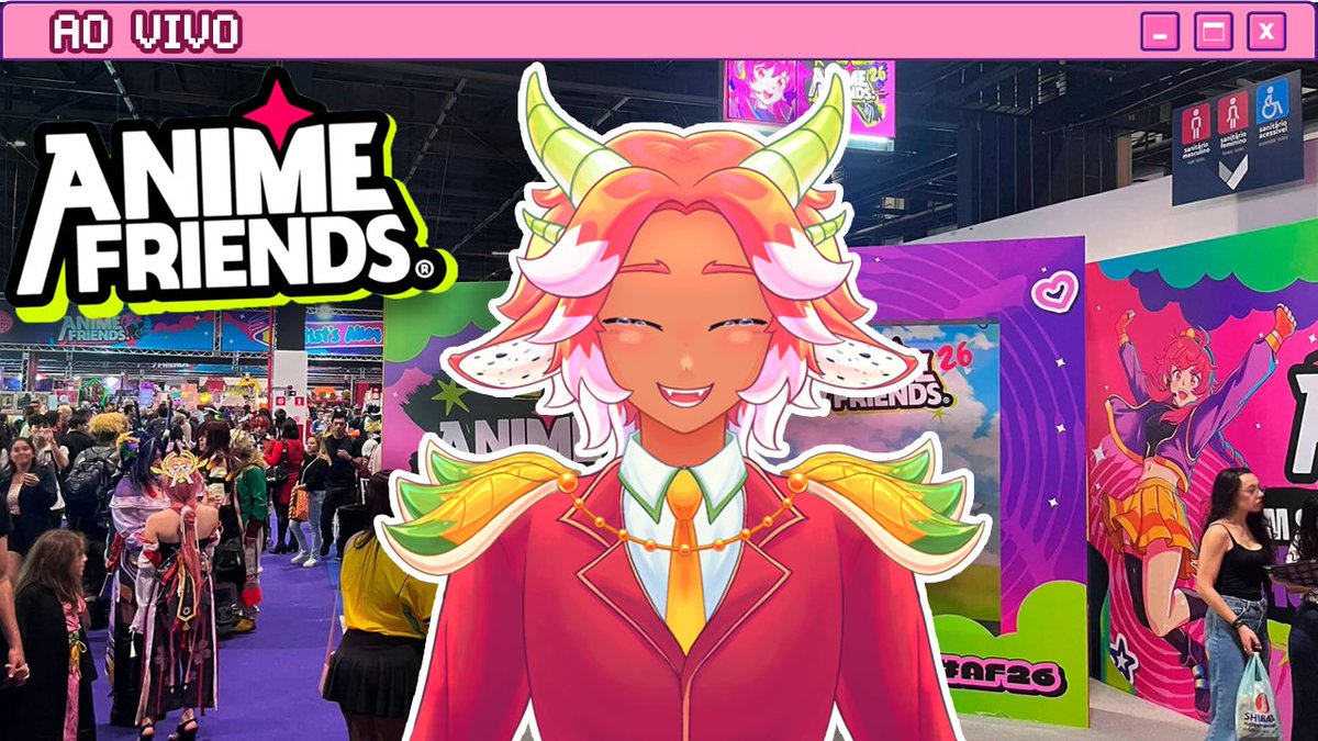 GusterPitaya's tweet photo. 🐲 COMO FOI MEU ANIME FRIENDS🐲
Irei relatar minha primeira experiência indo a um evento GIGANTE e mostrando oq comprei lá
🖥️ Hoje 10/07 as 19:30 🖥️
#vtuber #vtuberbr #pitaya #twolives_ofc #handcam https://t.co/bl3f0nTwxp