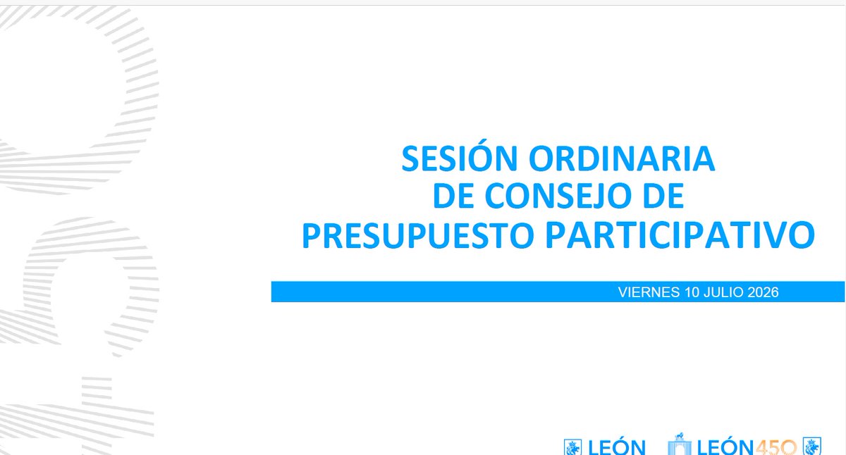 Implan_Leon's tweet photo. En sesión ordinaria del Consejo de Presupuesto Participativo, se presentaron los informes de seguimiento de los proyectos ganadores en los ámbitos 🏘️ comunitario, 🎓 educativo y 🏛️ Ciudad Histórica, correspondientes a los ejercicios 2024, 2025 y 2026. https://t.co/mDhfviXtMj