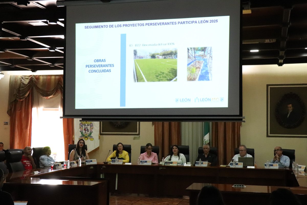 Implan_Leon's tweet photo. En sesión ordinaria del Consejo de Presupuesto Participativo, se presentaron los informes de seguimiento de los proyectos ganadores en los ámbitos 🏘️ comunitario, 🎓 educativo y 🏛️ Ciudad Histórica, correspondientes a los ejercicios 2024, 2025 y 2026. https://t.co/mDhfviXtMj