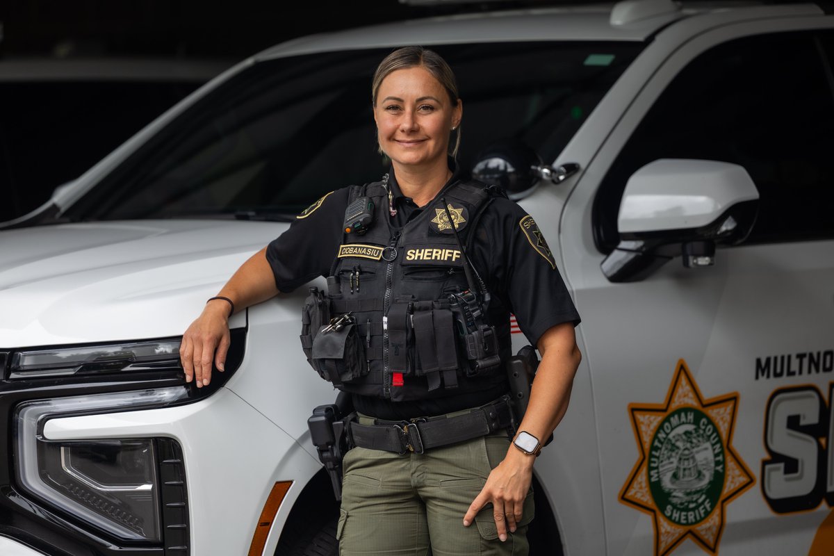 MultCoSO's tweet photo. Captain Jennifer Ciobanasiu turned early career rejections into motivation and built a career defined by resilience and high standards.

Click here to discover how she did it ⬇️ https://t.co/7LqnTkXe0k https://t.co/LfsHIQnPL8