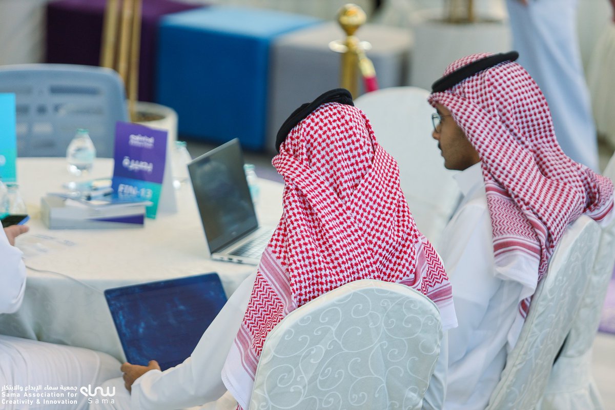sama_alibda's tweet photo. شهد اليوم الثاني من هاكاثون إبداعثون 2026، حضور متجدد وتفاعل ملموس من المشاركين، لمواصلة رحلة الابتكار وتطوير المشاريع، استعدادًا للمرحلة القادمة من المنافسة المستمره بين 47 فريق.
#هاكثون_إبداعثون #ابداعثون #سما_للابداع_والابتكار https://t.co/p1LJNo3XjV