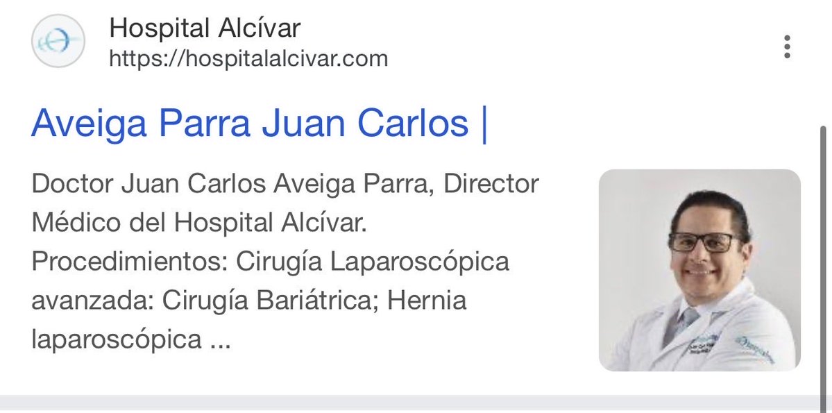 VCRNoticias's tweet photo. CASUALIDAD O ¿TODO COORDINADO?

El nuevo ministro de @Salud_Ec, Juan Carlos Aveiga, es directivo del Hospital Alcívar.
Lo nombran HOY, justo al día siguiente de que el gobierno quisiera operar a @aquilesalvarez en esa clínica. https://t.co/9Wo839PitY