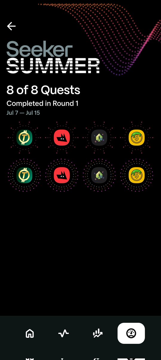 satchsol's tweet photo. @AlexKosa1 @GEODNET @loyal_hq @playdolero @slimecoinio 8/8 also complete bros 

Grind don't stop https://t.co/pQ1fyG1x1S