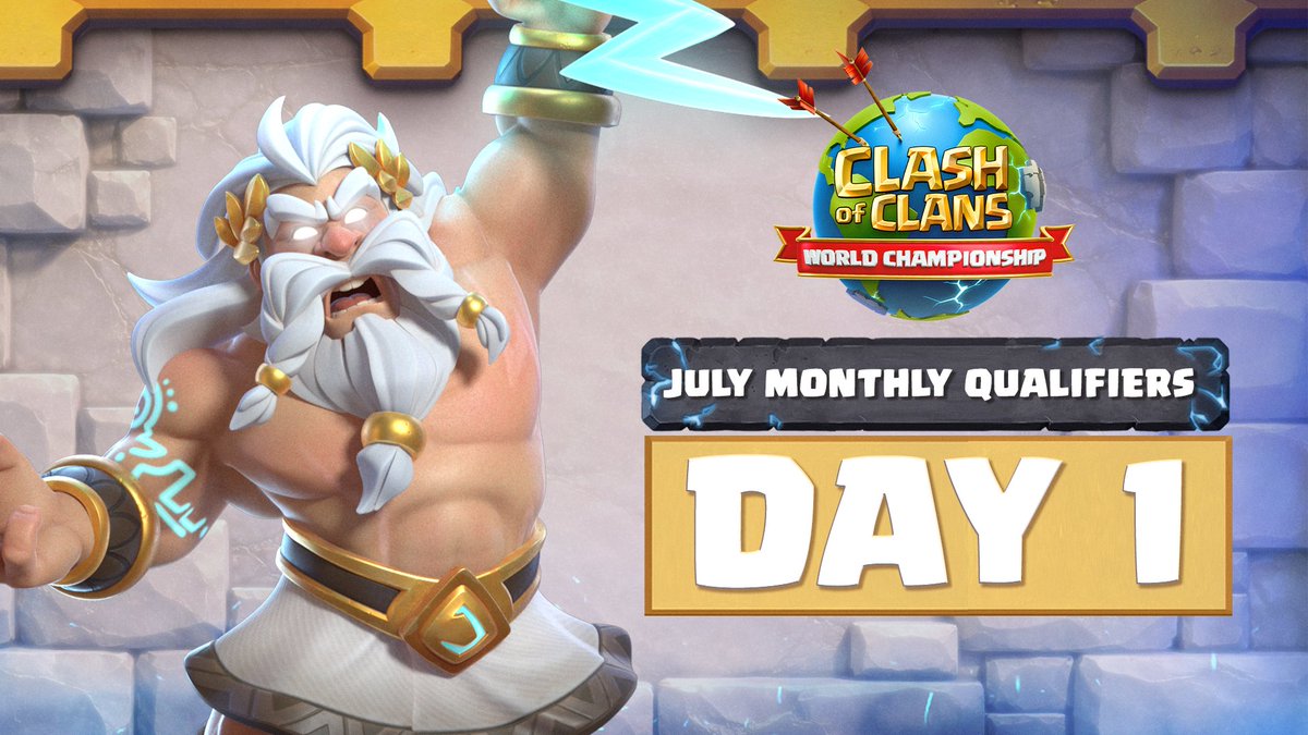 Style_coc's tweet photo. S Á B A D O ! 🥳

Llega el Segundo Clasificatorio al Mundial, vuelven los Torneos Oficiales! 😍

🏆 Clasificatorio Mensual Julio - Día 1

✅ Con los 128 mejores equipos del Mundo

💰 55.000$ en Premios + Golden Ticket

18:00🇪🇸 13:00🇦🇷 10:00🇲🇽

🟣 https://t.co/ElhfZjZPpN
🔴 https://t.co/U8tXV6jlXw