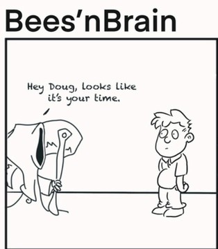 TPMAMagazine's tweet photo. Bees’nBrain is a comic strip by Jacob Bruhn featured in most issues of TPMA. We love the offbeat humor and the adorable grim reaper that stars in this strip. If you’ve been thinking about the “amazing” innovations of AI, you’ll enjoy this month's strip.

https://t.co/xFV3r6m6i4 https://t.co/GcgWIwsZc8