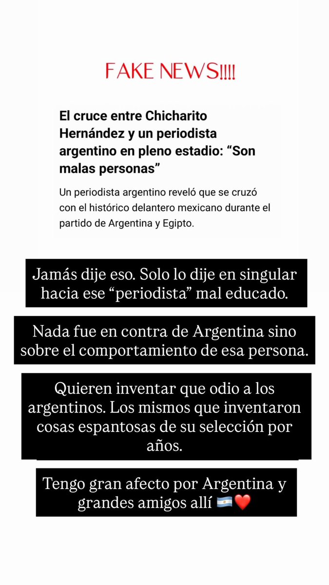 Javier “Chicharito” Hernández tweet media