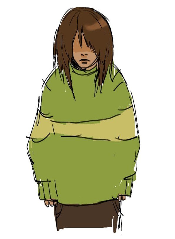 sharkkobites's tweet photo. Kris doodle #deltarune https://t.co/ZVpnoSSiAc