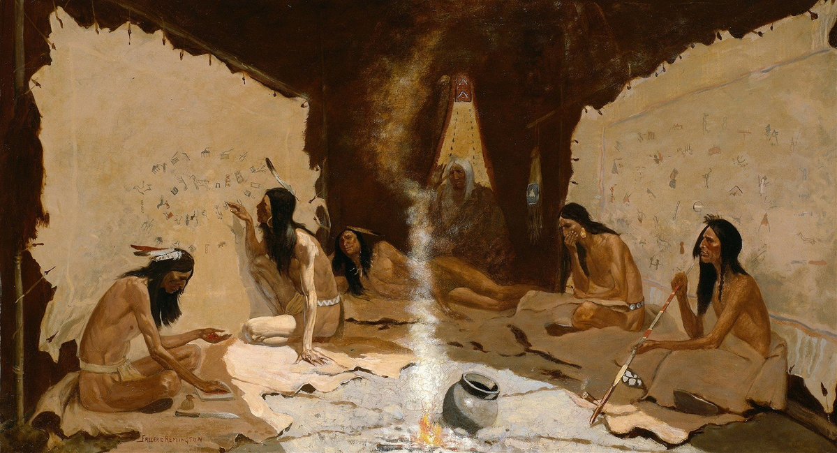HistoriaJack's tweet photo. Historians of the Tribe 

- Frederic Remington, c. 1890 https://t.co/cVRKFxsZFf