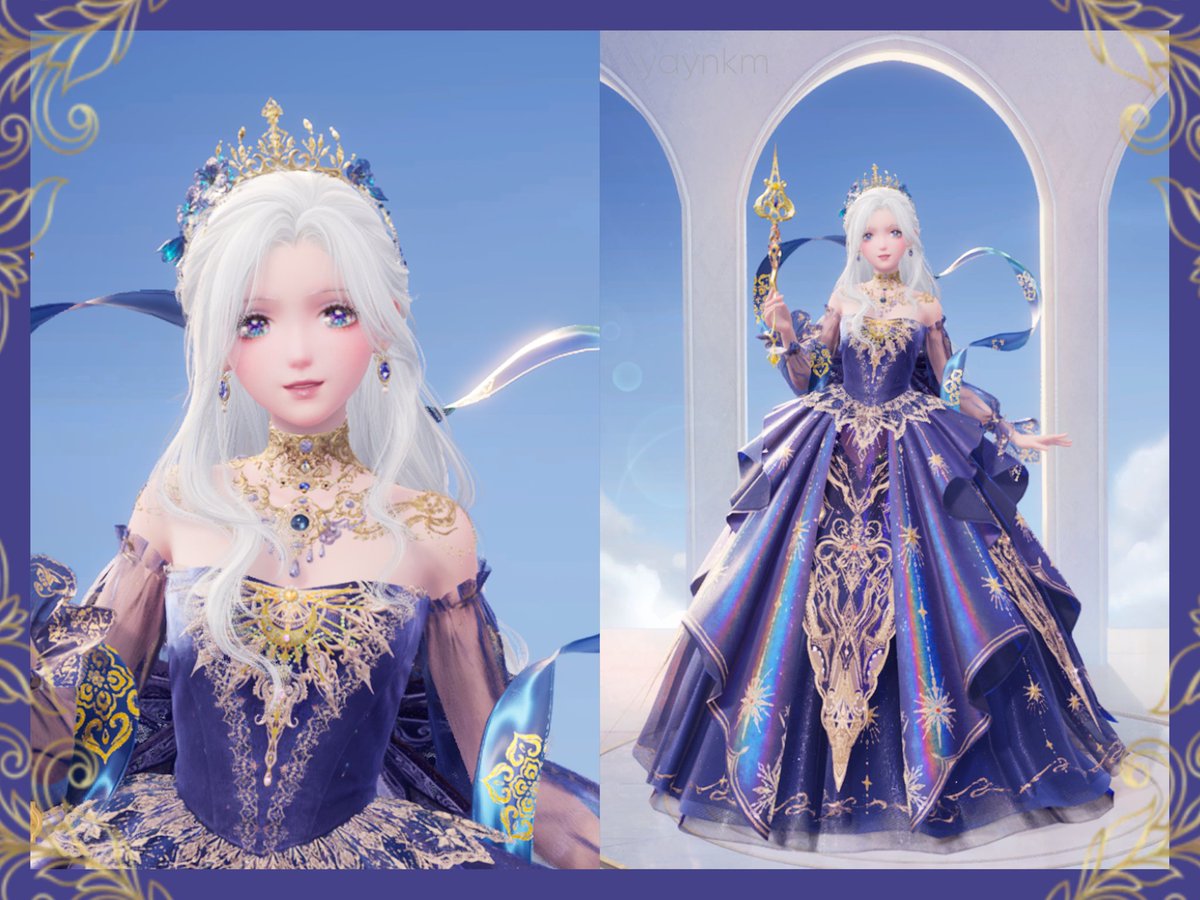 yaynkm's tweet photo. 💫 I couldn't decide which evolution to choose for styling so I styled both.

#infinitynikki #infinitynikkitwt https://t.co/64cfeqh1of