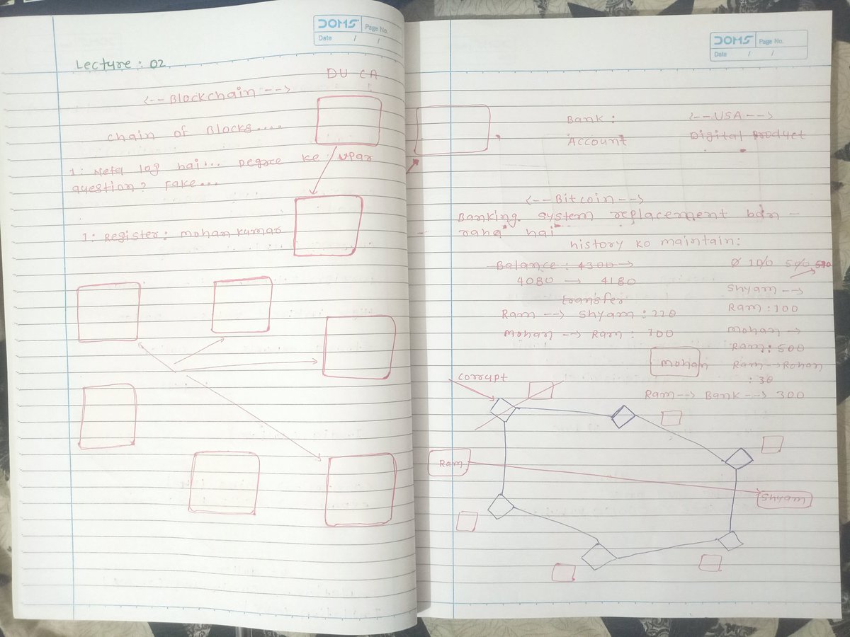 AzadKumar161440's tweet photo. Day 02/20 – Blockchain Learning Journey 🚀
Today I continued my #20Days Blockchain Challenge with the Rohit Negi NEXUS Batch.
#Blockchain #Web3 #Bitcoin #LearningInPublic #20DaysChallenge #Tech #Developer #RohitNegi #NEXUSBatch https://t.co/dm1cf7EjS9