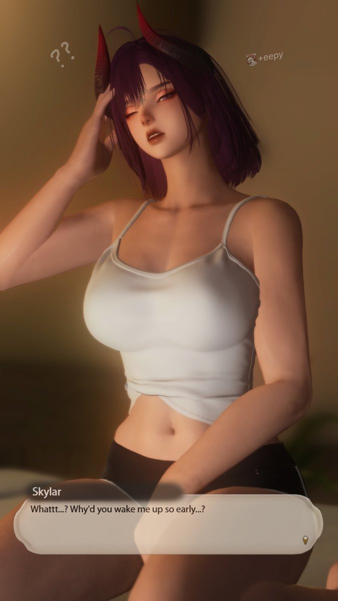 SkylarXIV's tweet photo. You better have a good reason to wake her up...

#GPOSERS #AuRa #EorzeaPhotos https://t.co/nGXgqPFF2b