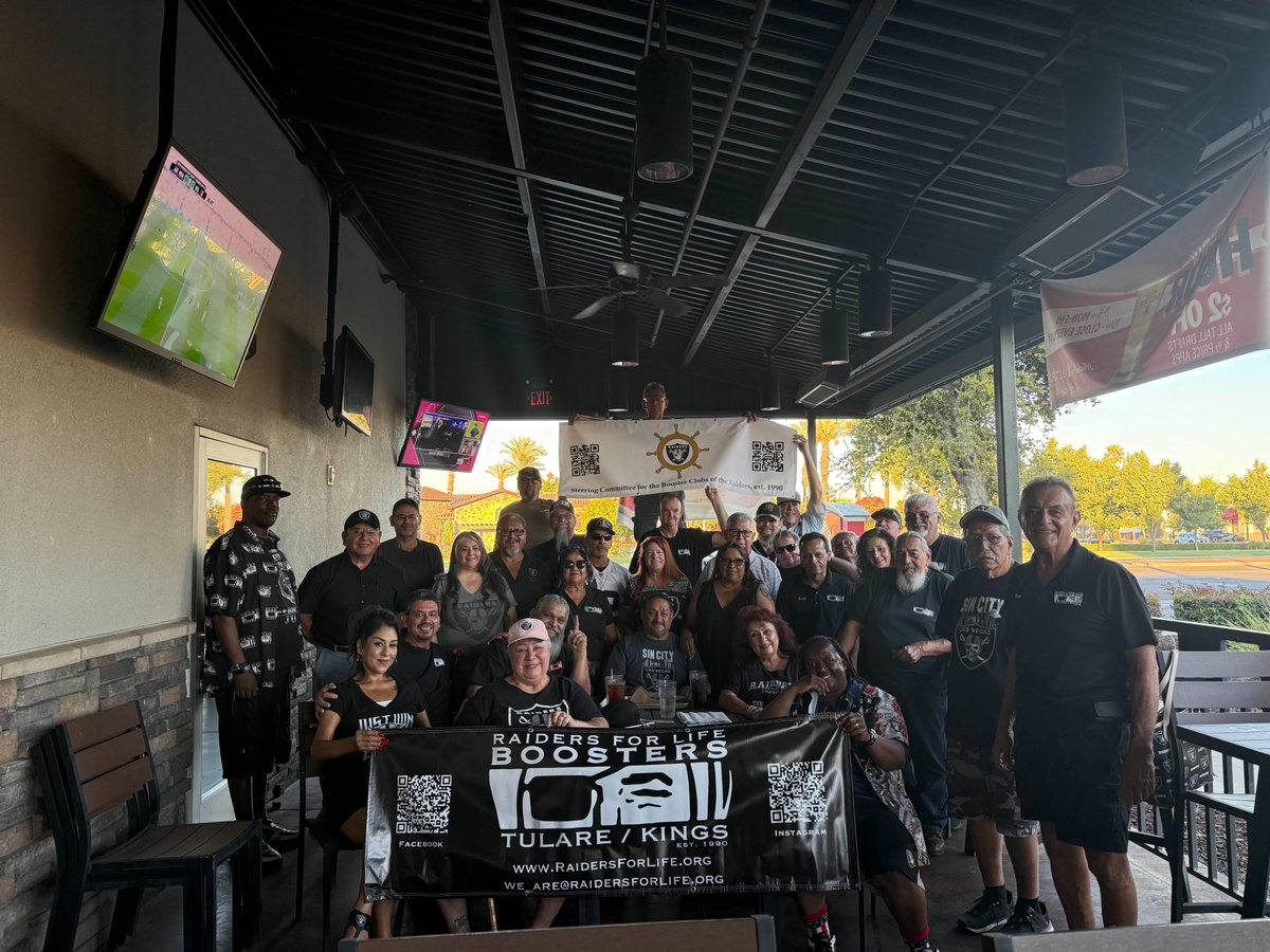 raiders4life25's tweet photo. Celebrating 36 years (1990-2026) as a recognized Raiders Booster Club and 36 years on the Steering Committee. Proud to serve as Club President &amp; SCBCR Chairman. Thanks to everyone who came out. Ready for Raiders 2026. Go Raiders! 🙌🏼💪🏼🩶🖤❤️
#RaidersForLifeBoosters #Raiders2026 https://t.co/Fdzjk5wSLv