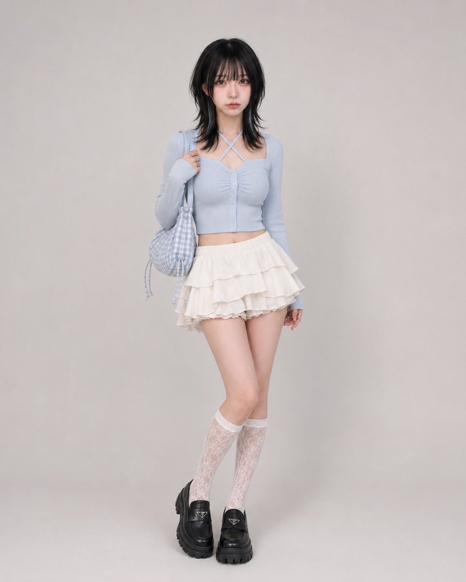 Summer Girly Fashion Outfit Style
