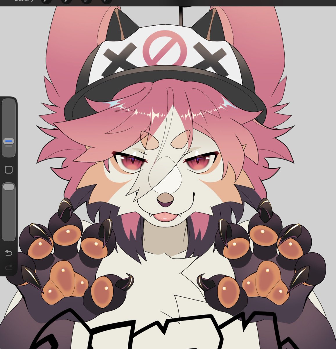 _emotiK0N's tweet photo. punk pawz 💥🦊 https://t.co/cMhn90NlvD