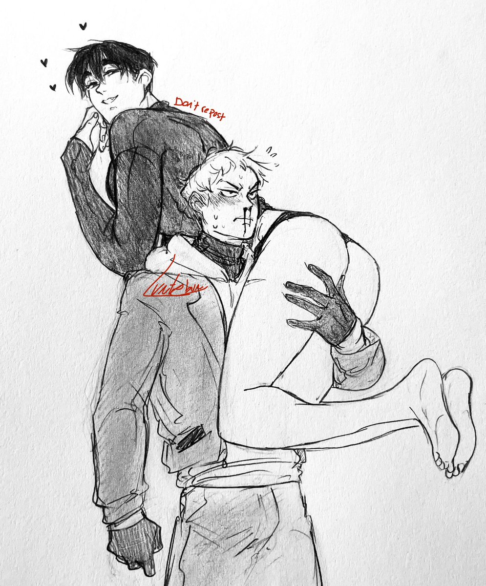 Lunte_bun's tweet photo. #tiiv #tillivan -old- 28/22
Till is finally able to carry his wife — he’s stronger now, but still pathetic🥹
(Lost the link to the reference) https://t.co/KDW5O9D7oH
