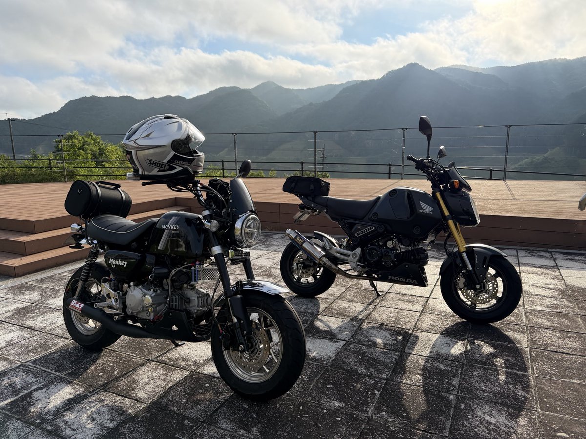 Ninja_miya's tweet photo. おはようございます😊
友達と2台で朝活です
ライダーの朝は早いですね https://t.co/gSxFEQpx6u
