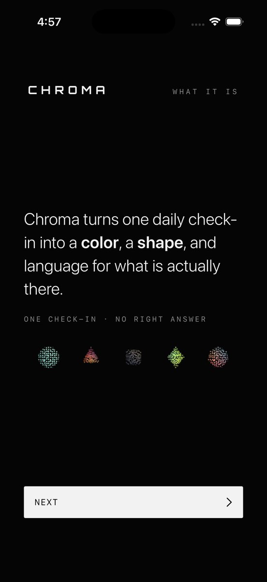 XYZBrendon's tweet photo. New onboarding for Chroma-Beta 001 live now. https://t.co/pv0tbES76D