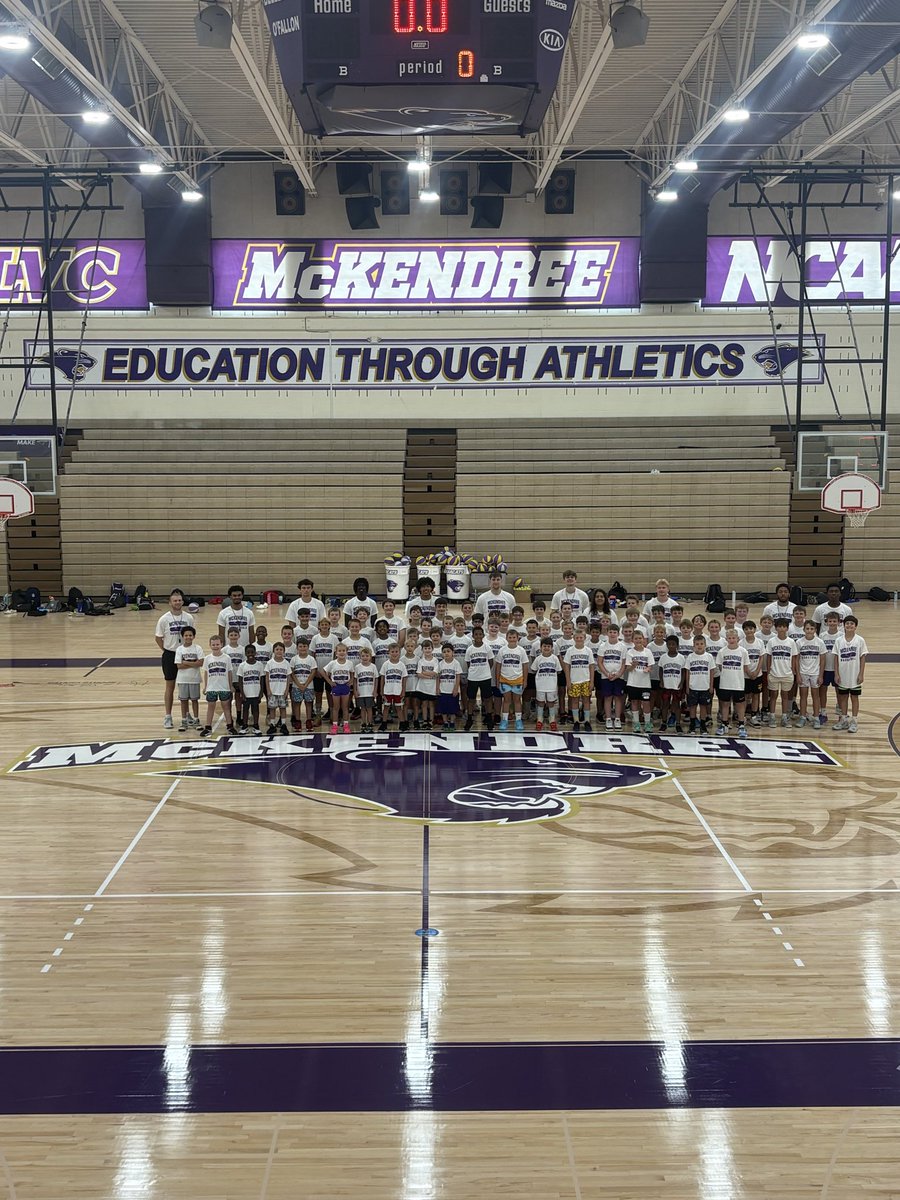 McKendreeHoops's tweet photo. What a great week at Youth Camp! Thanks to all our campers for giving it their all this week. So much improvement! https://t.co/c63gE6Ou96