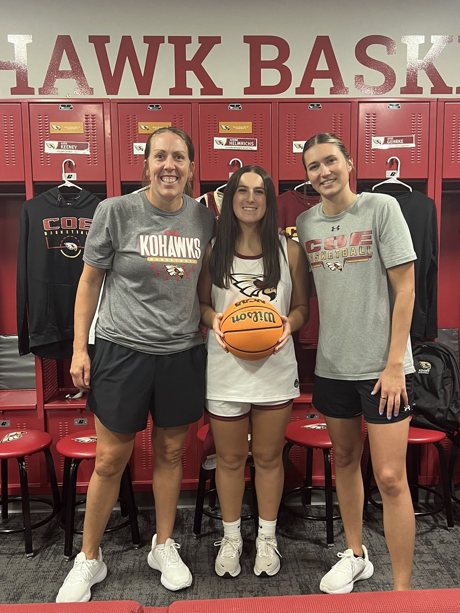 avobez's tweet photo. After an amazing visit I am blessed to receive an offer from @CoeCollegeWBB
Thank you to Coach Waskow and Kraemer for this opportunity! https://t.co/kRGWYoWB7W