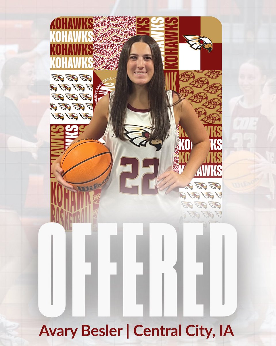 avobez's tweet photo. After an amazing visit I am blessed to receive an offer from @CoeCollegeWBB
Thank you to Coach Waskow and Kraemer for this opportunity! https://t.co/kRGWYoWB7W
