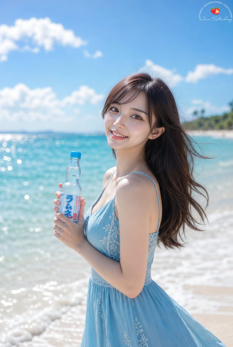 AIStrawberry19's tweet photo. おはようございます🌄🎶

お仕事の方も、お休みの方も、暑さ対策をして、素敵な週末に🥤🩵

#鈴ぷろ #鈴響夏色 https://t.co/cuxlBvO5jY
