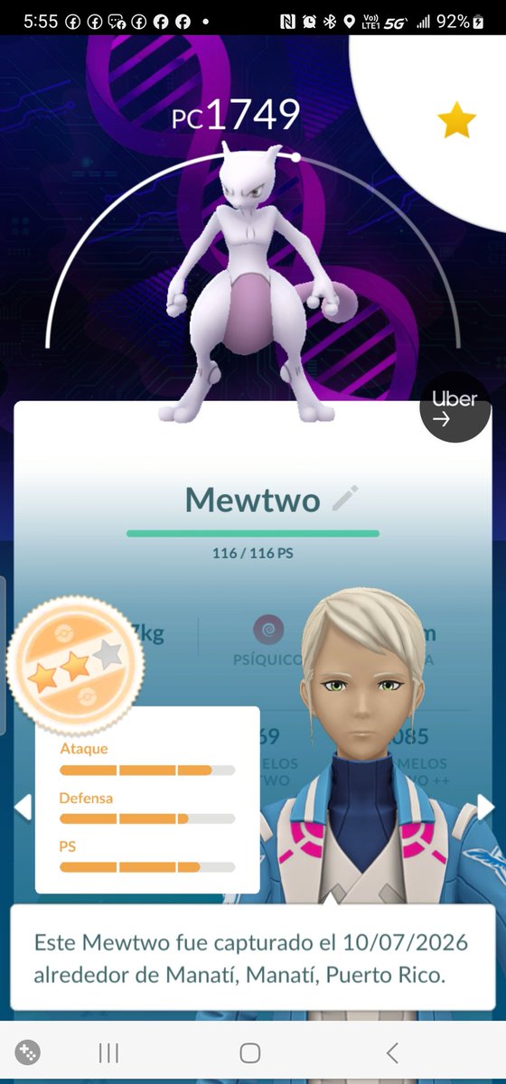 JustJackPR07's tweet photo. The blessed will always receive benefit.

but mortals were born to suffer hahaha

#PokemonGo https://t.co/5jyqB2M7s4