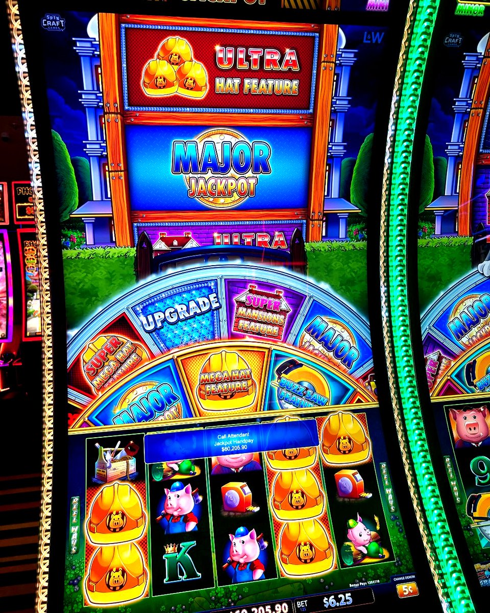 WinBigRivers's tweet photo. 💵 Our players have been absolutely heating up the casino floor! If you won a $60,000+ #jackpot, what is the very first thing you're buying? 👇

#HuffnPuff

Gambling Problem? Call 1-800-GAMBLER. https://t.co/huqSPF0XIG