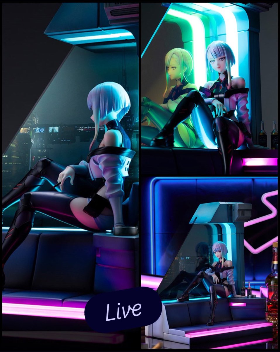 FunkoPOPsNews's tweet photo. Now live! Cyberpunk fans.. grab this stunning Lucy statue at the link below, from Kotobukiya ~

   Linky ~ https://t.co/nITkHrBXBt

No charge until ship, ships free ~

#Ad #Kotobukiya #Cyberpunk #Edgerunners #FunkoPOPNews https://t.co/WZNHxtuuUN