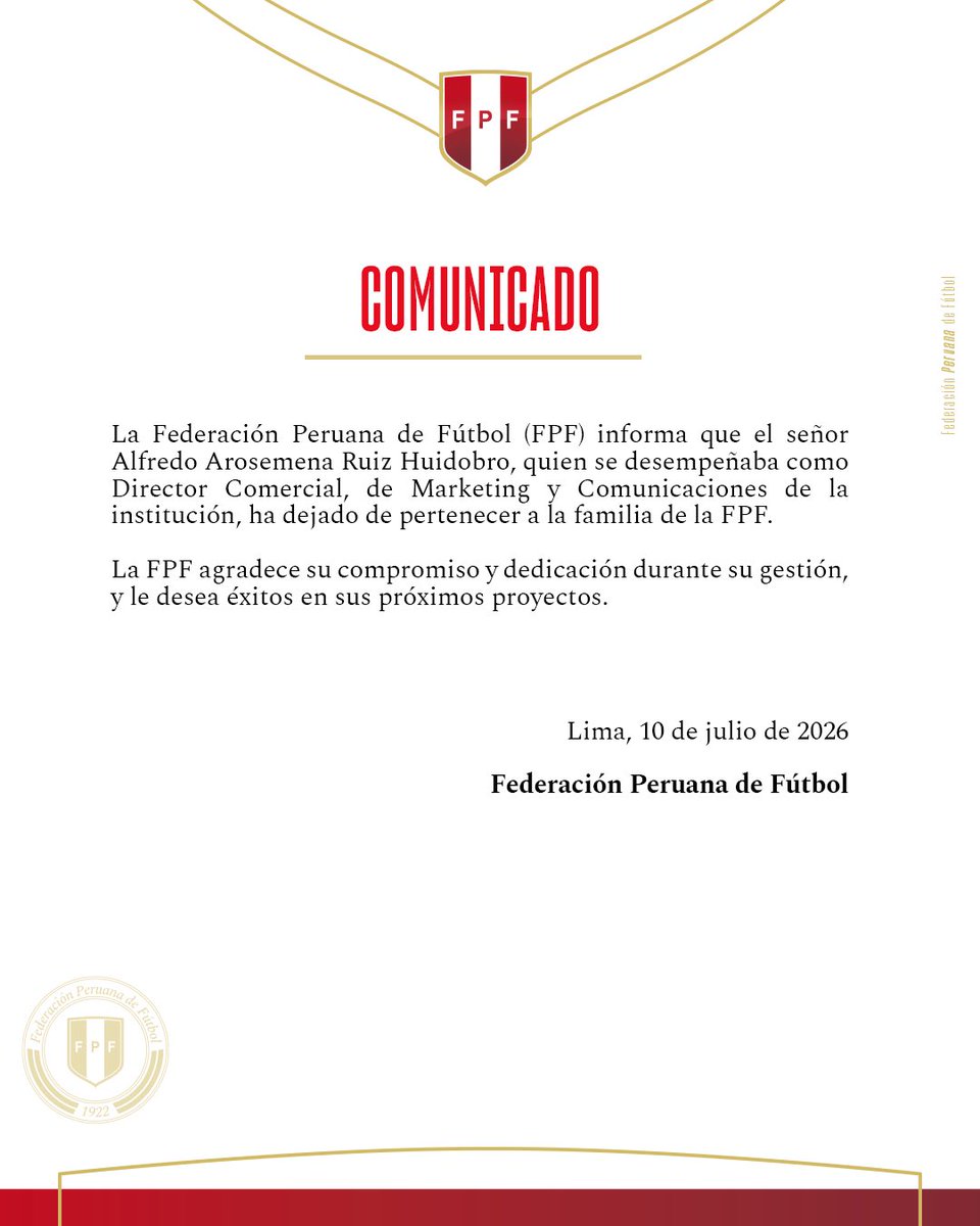 Federación Peruana de Fútbol tweet media